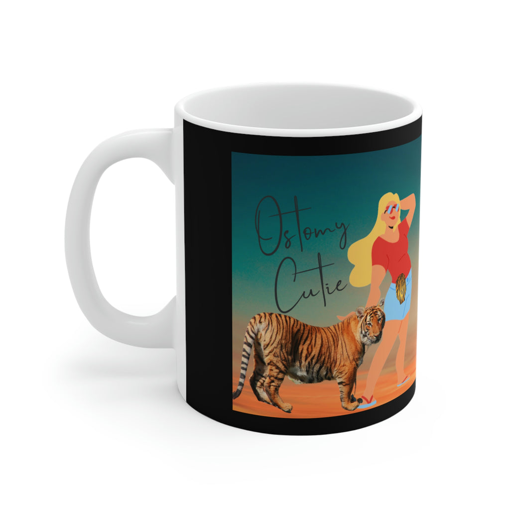 OSTOMY CUTIE White Ceramic Mug