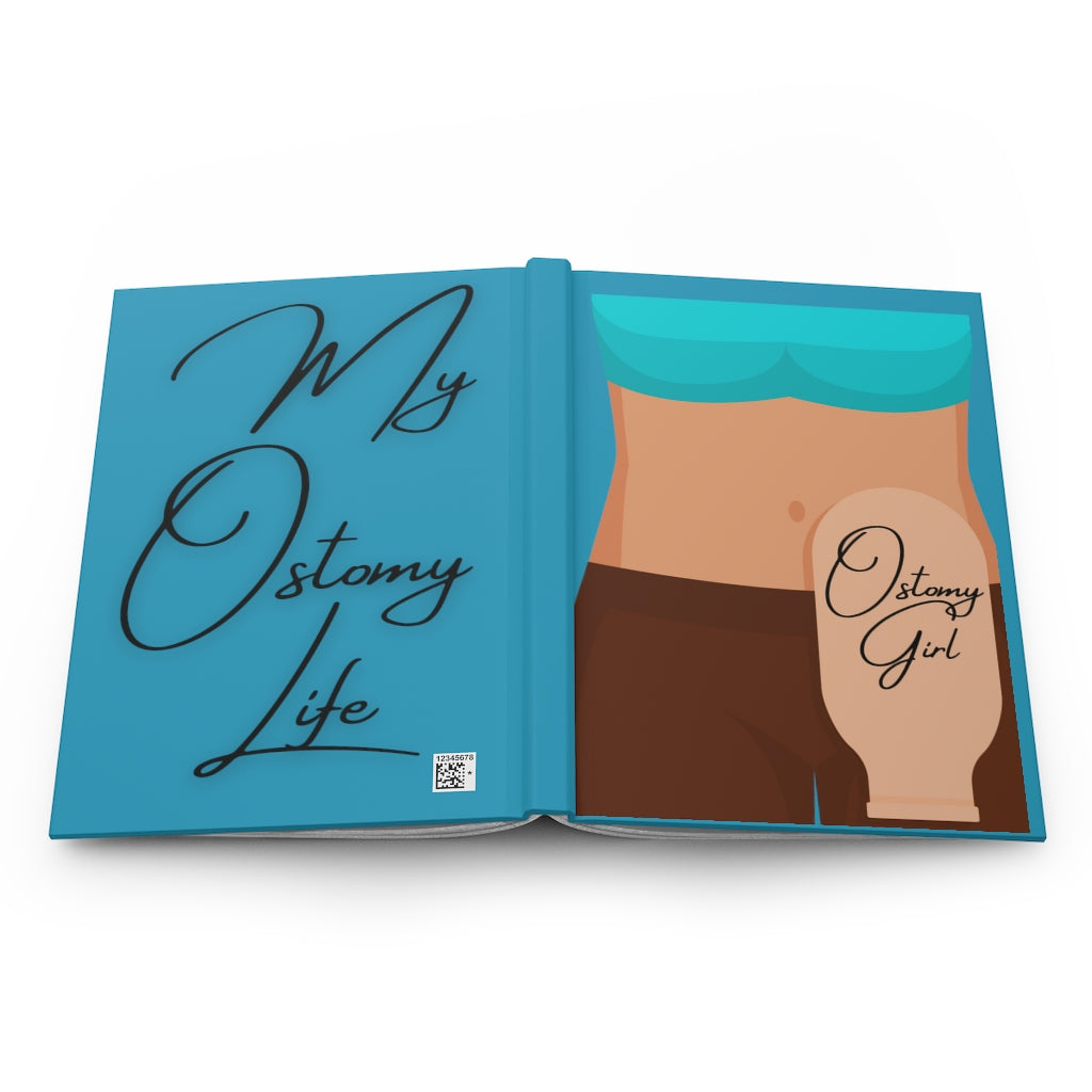 OSTOMY GIRL Hardcover Journal (Matte)