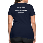 Women's T-Shirt Lupus Awareness - navy