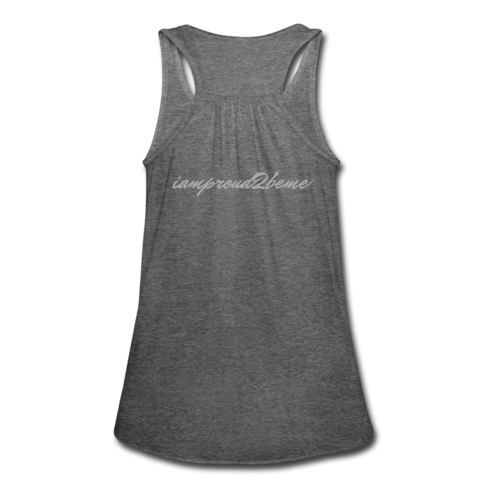 Women's Flowy Tank Top MIGRAINE HEADACHE - deep heather