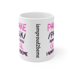PANCAKE DEFINITION White Ceramic Mug