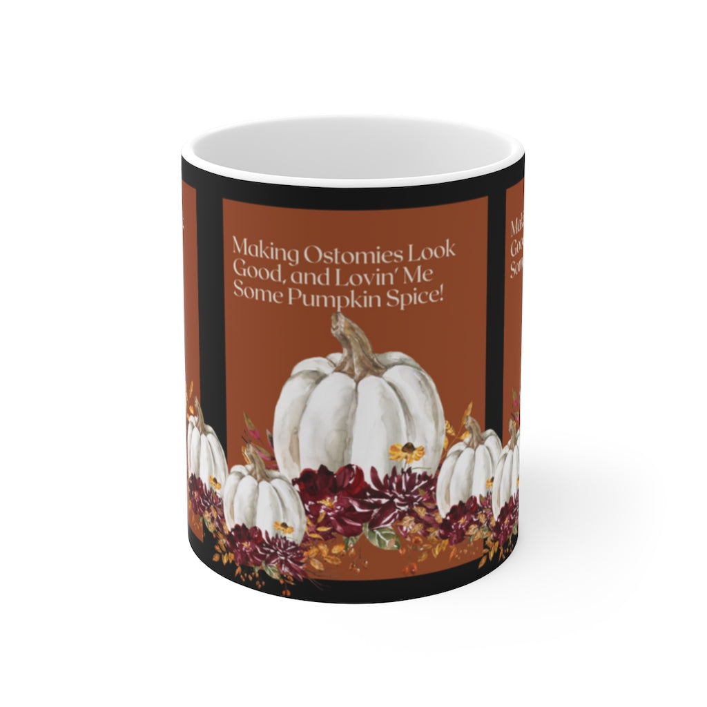 LOVIN' ME SOME PUMPKIN SPICE White Ceramic Mug