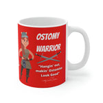 OSTOMY WARRIOR White Ceramic Mug