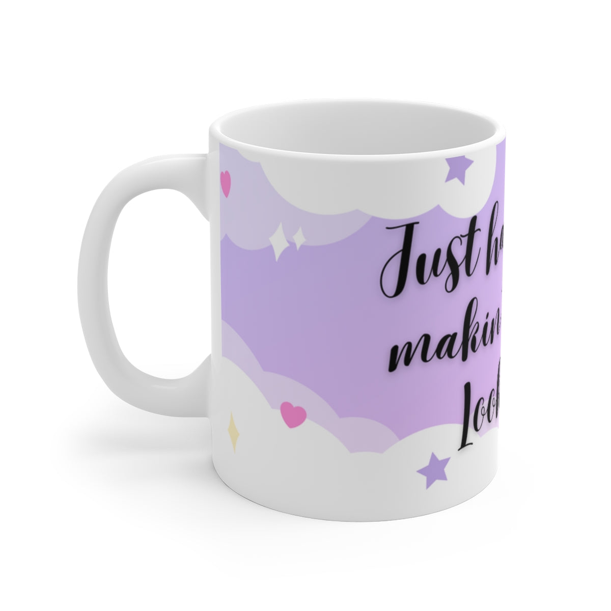 MAKIN' OSTOMIES LOOK GOOD White Ceramic Mug