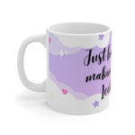 MAKIN' OSTOMIES LOOK GOOD White Ceramic Mug