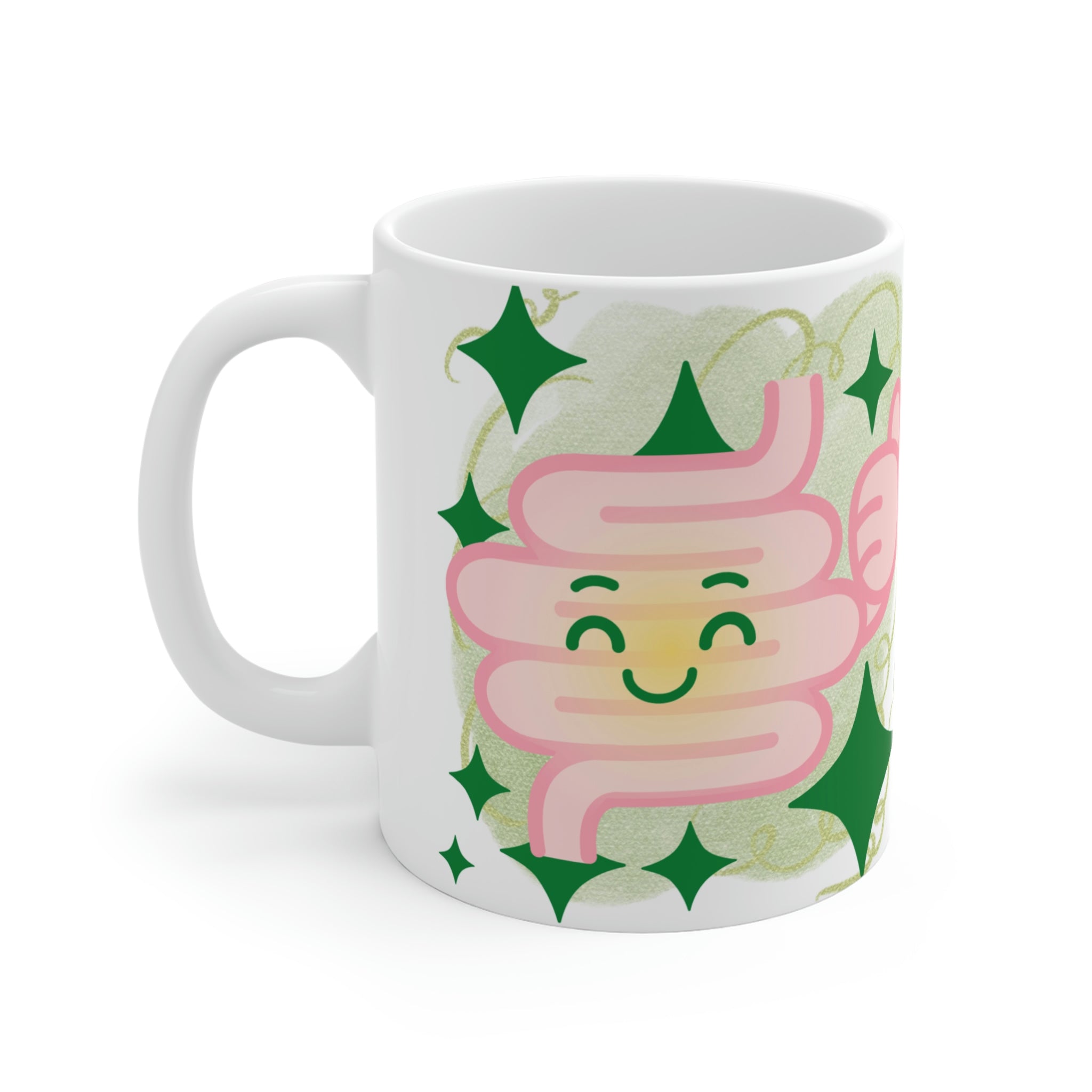 OSTOMY LIFE SHIT-UATION White Ceramic Mug