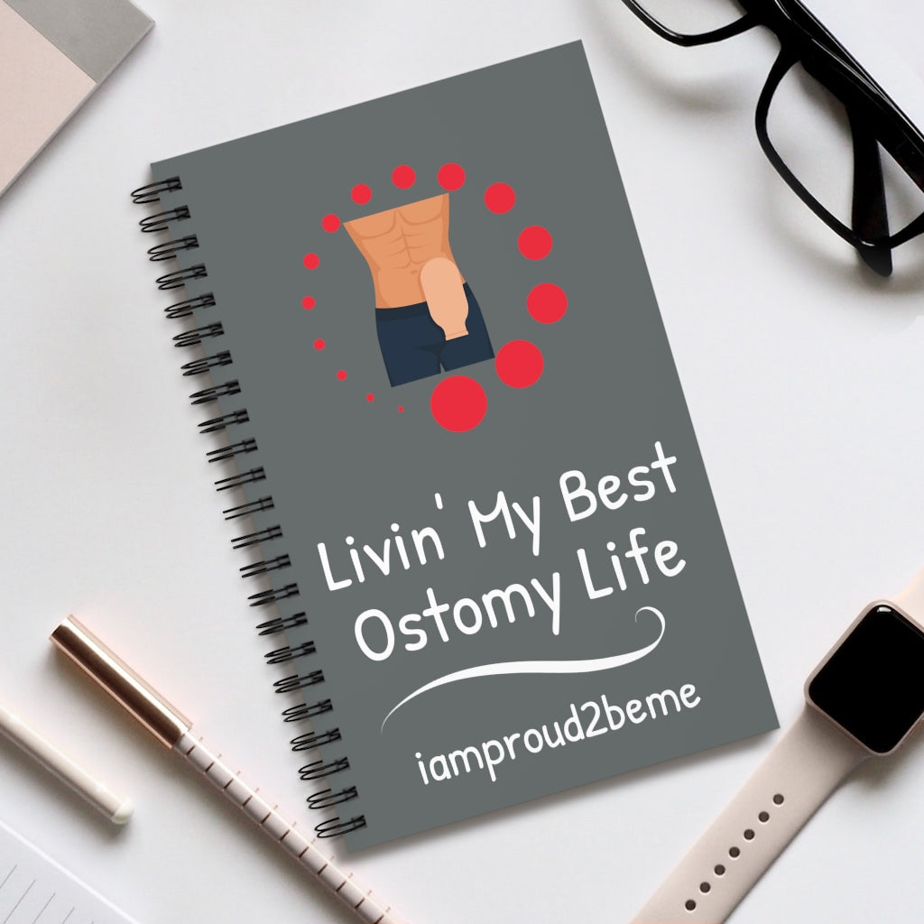 OSTOMY LIFE Spiral Journal (male)