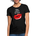 Women's T-Shirt Cancer Awareness - black