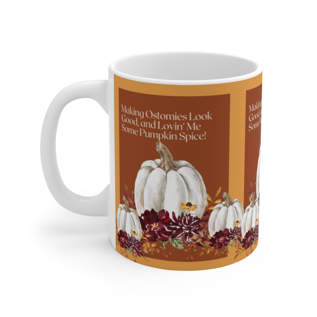 LOVIN' ME SOME PUMPKIN SPICE White Ceramic Mug