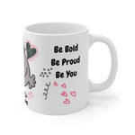 LIVIN' MY BEST LIFE White Ceramic Mug