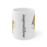 AWESOME DAY White Ceramic Mug