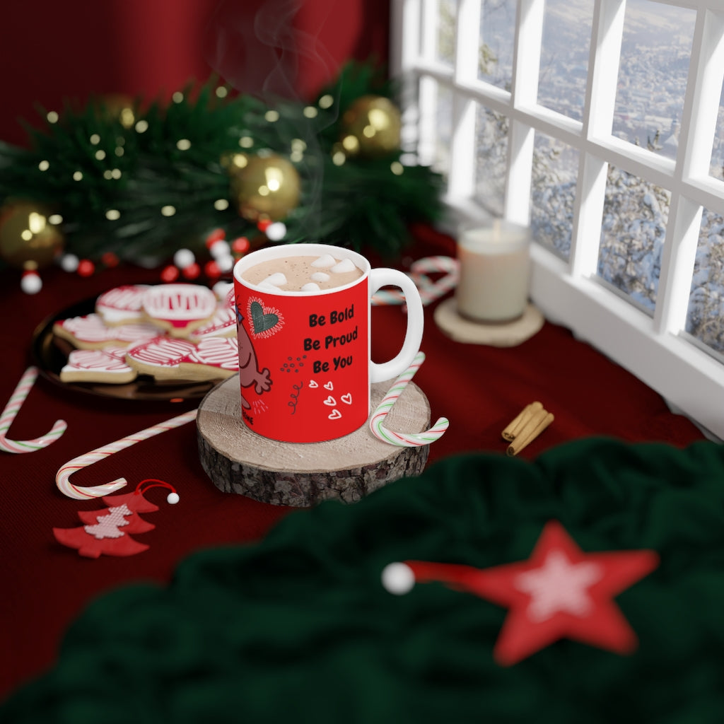 LIVIN' MY BEST LIFE White Ceramic Mug