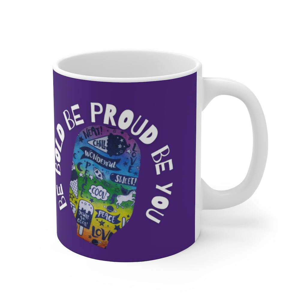 NORMAL IS BORING White Ceramic Mug