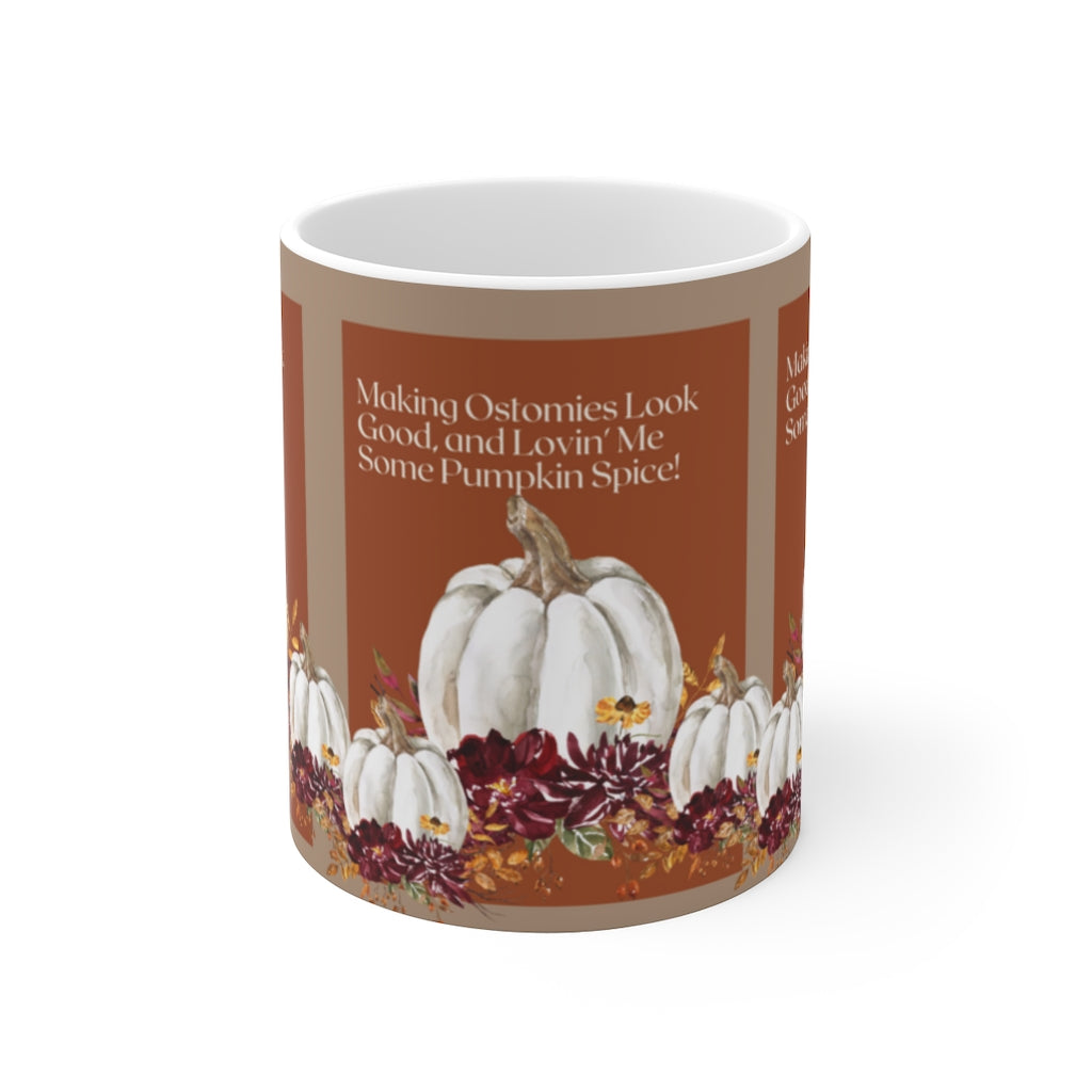LOVIN' ME SOME PUMPKIN SPICE White Ceramic Mug