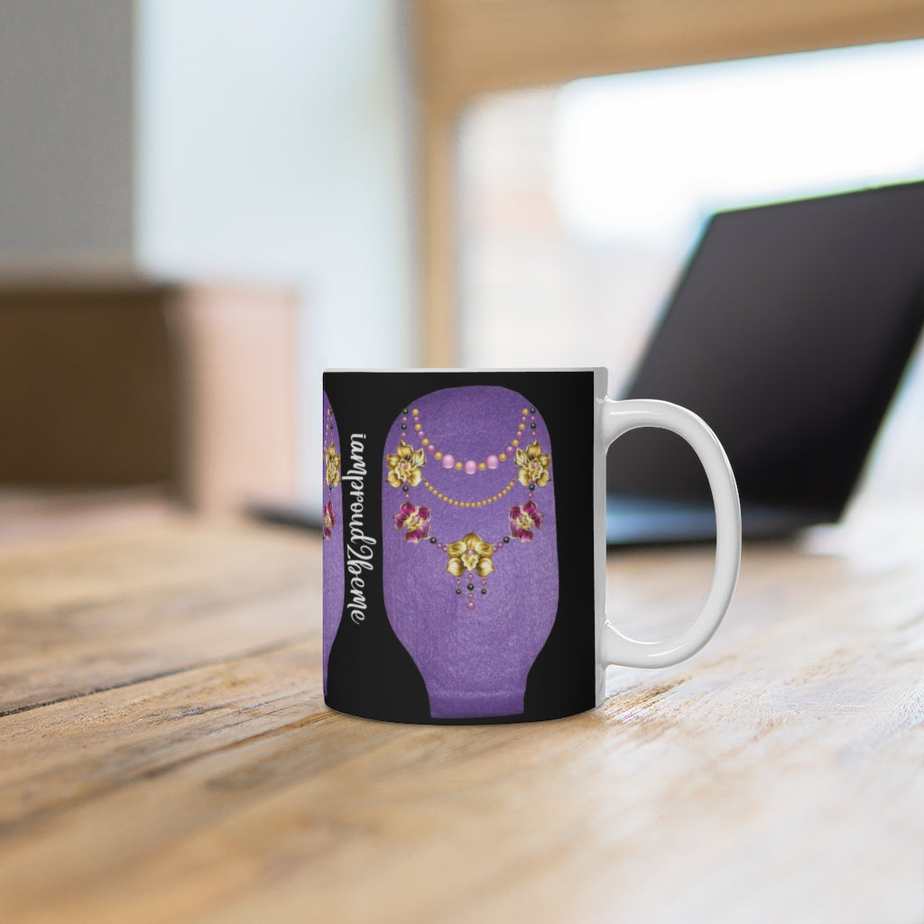BAGGIN' IN STYLE White Ceramic Mug