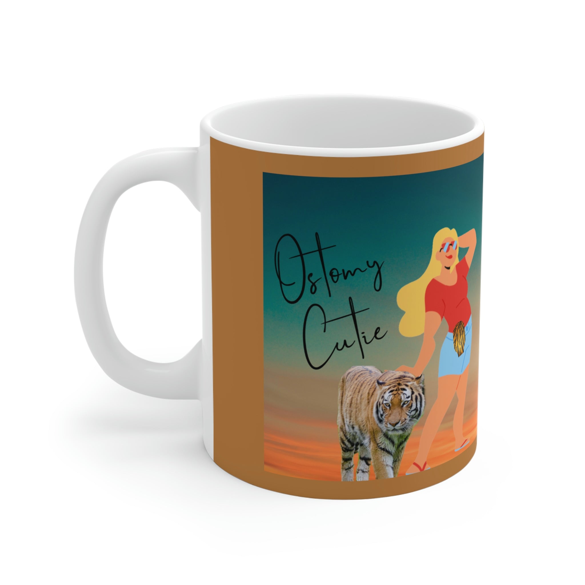 OSTOMY CUTIE White Ceramic Mug