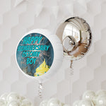 HAPPY STOMAVERSARY OSTOMY BOY Mylar Helium Balloon