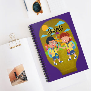 OSTOMY FRIENDS Spiral Notebook - Ruled Line