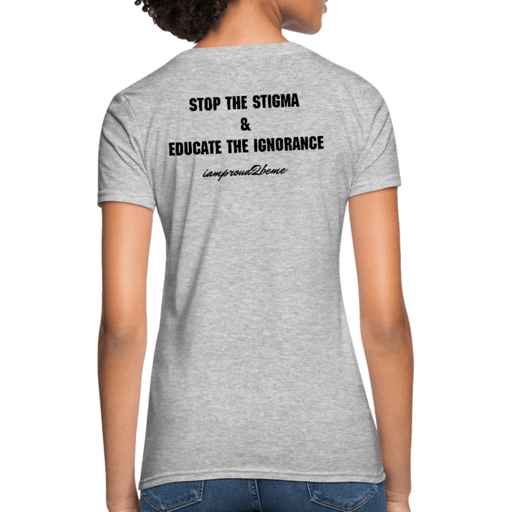 Women's T-Shirt Chronic Illness Awareness - heather gray