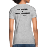Women's T-Shirt Chronic Illness Awareness - heather gray