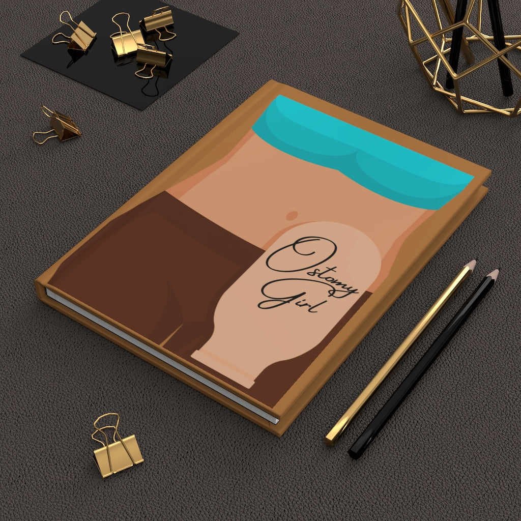 OSTOMY GIRL Hardcover Journal (Matte)