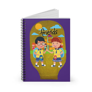 OSTOMY FRIENDS Spiral Notebook - Ruled Line