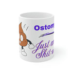 OSTOMY LIFE SHIT-UATION White Ceramic Mug