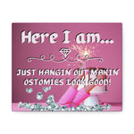 Makin' Ostomies Look Good (Canvas Gallery Wrap)