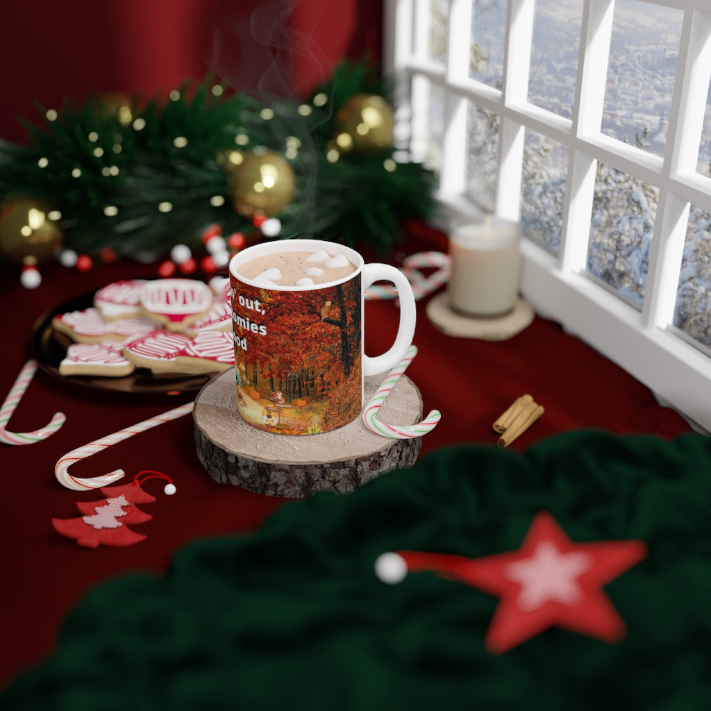 MAKIN' OSTOMIES LOOK GOOD White Ceramic Mug