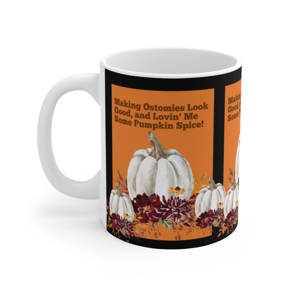 LOVIN' ME SOME PUMPKIN SPICE White Ceramic Mug