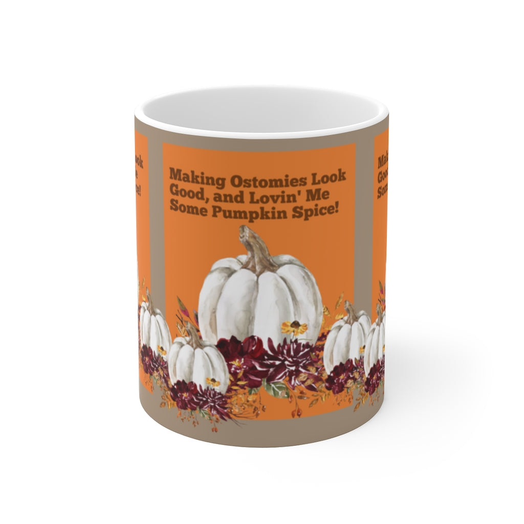 LOVIN' ME SOME PUMPKIN SPICE White Ceramic Mug