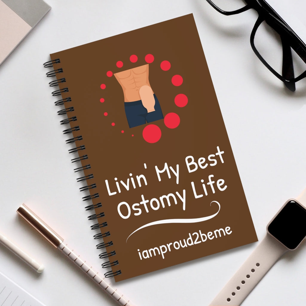 OSTOMY LIFE Spiral Journal (male)