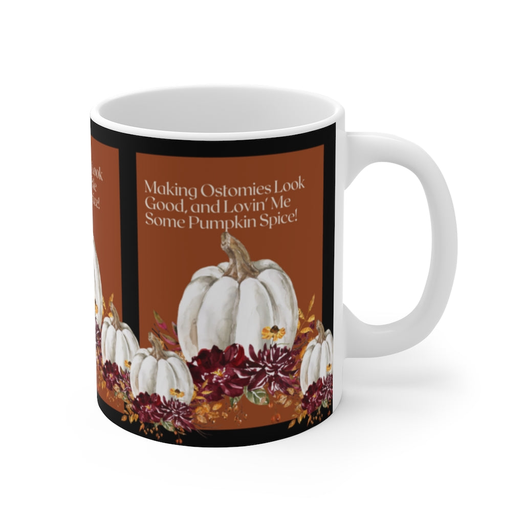 LOVIN' ME SOME PUMPKIN SPICE White Ceramic Mug