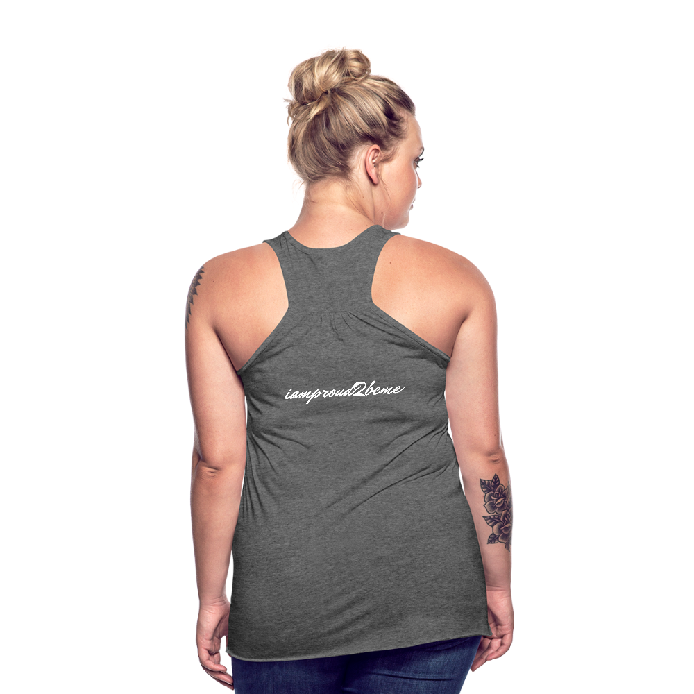 Women's Flowy Tank Top MIGRAINE HEADACHE - deep heather