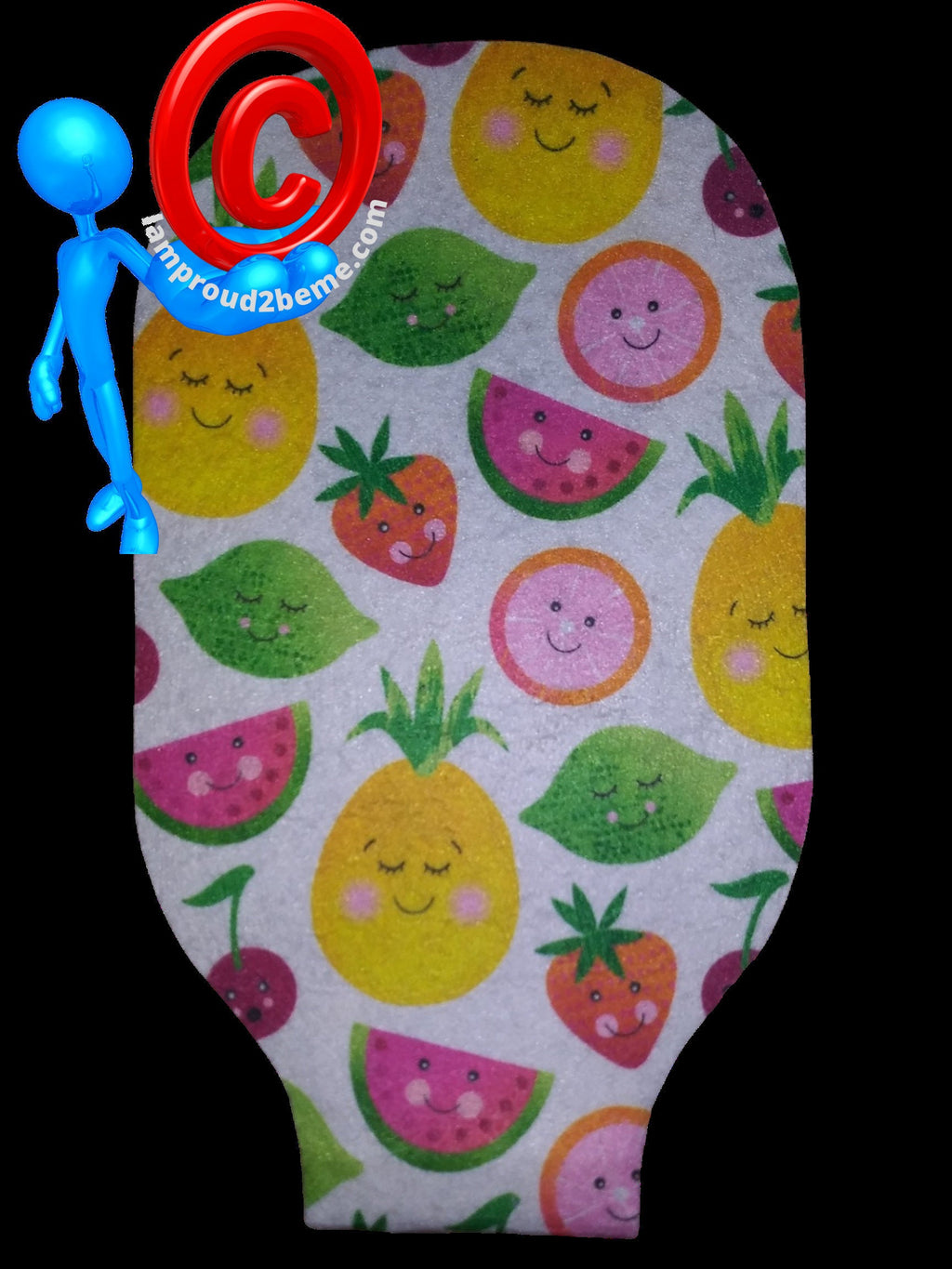 Disposable Watermelon, Lemon, LIme, Pineapple Fruitti-Tutti  Ostomy Bag One Piece Hollister #5831