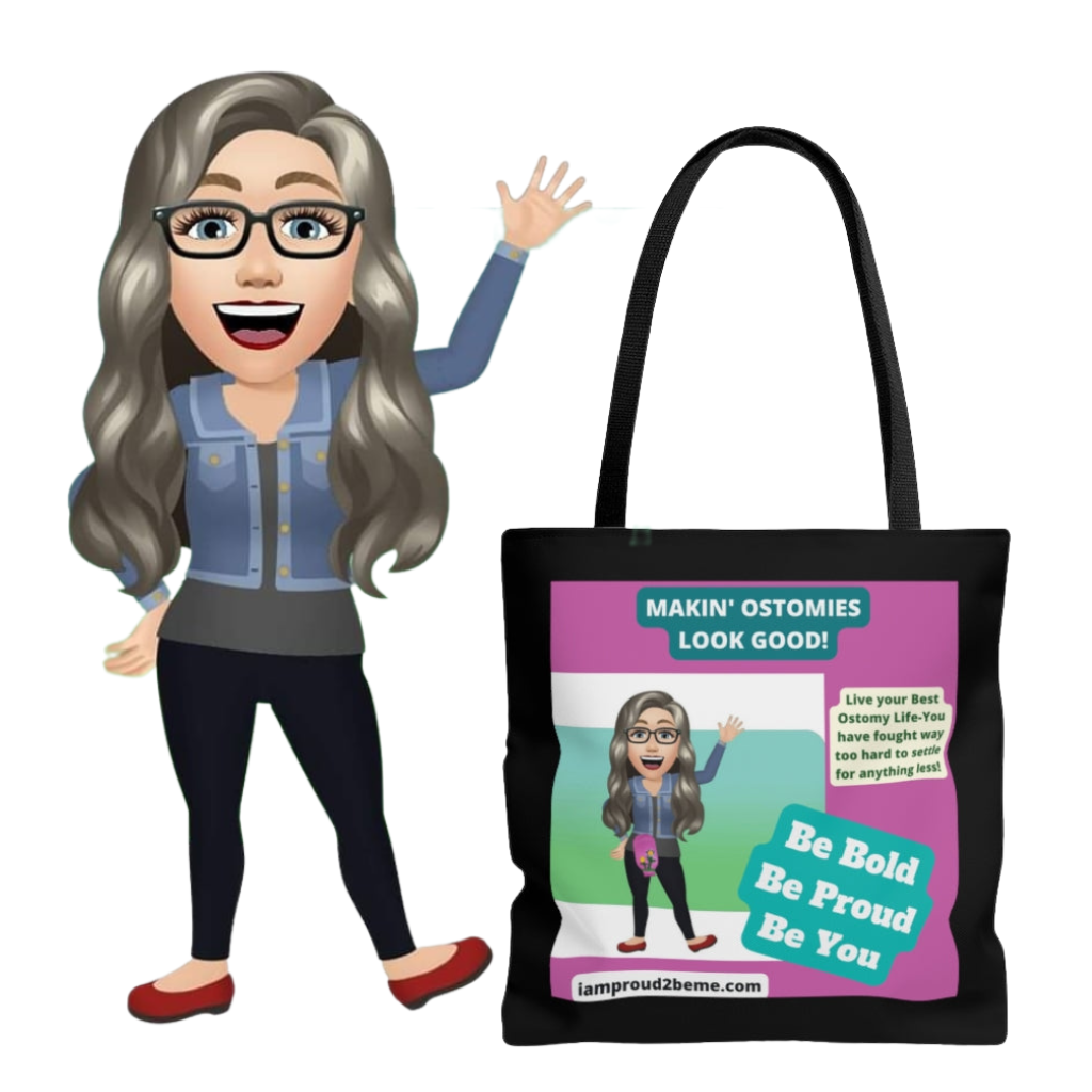 MAKING OSTOMIES LOOK GOOD Practical Tote Bag