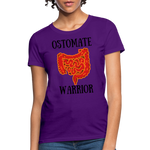 OSTOMATE WARRIOR (Women's T-Shirt) - purple