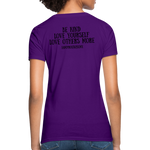 OSTOMATE WARRIOR (Women's T-Shirt) - purple