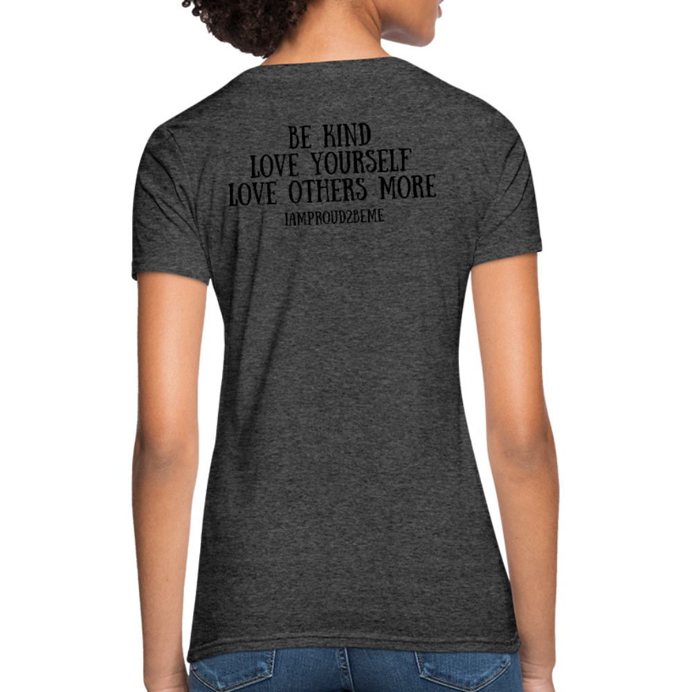 OSTOMATE WARRIOR (Women's T-Shirt) - heather black