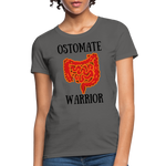 OSTOMATE WARRIOR (Women's T-Shirt) - charcoal