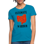 OSTOMATE WARRIOR (Women's T-Shirt) - turquoise
