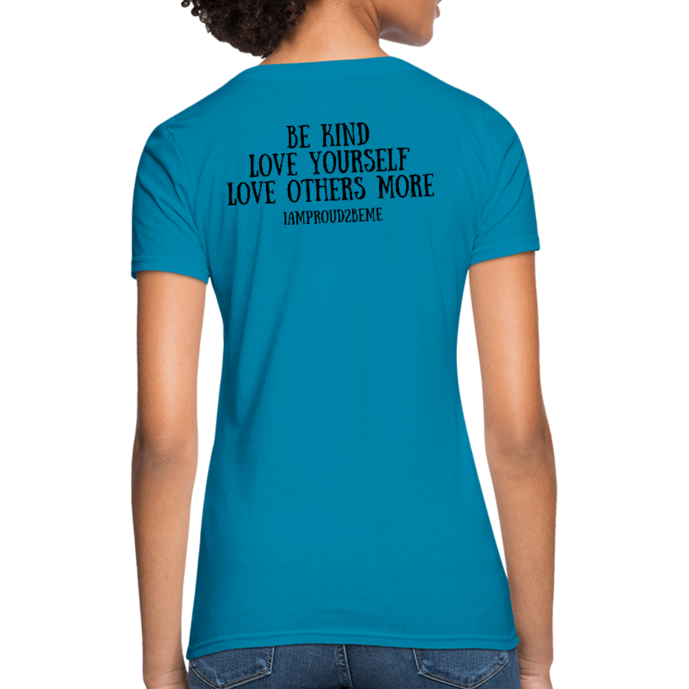 OSTOMATE WARRIOR (Women's T-Shirt) - turquoise
