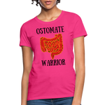 OSTOMATE WARRIOR (Women's T-Shirt) - fuchsia