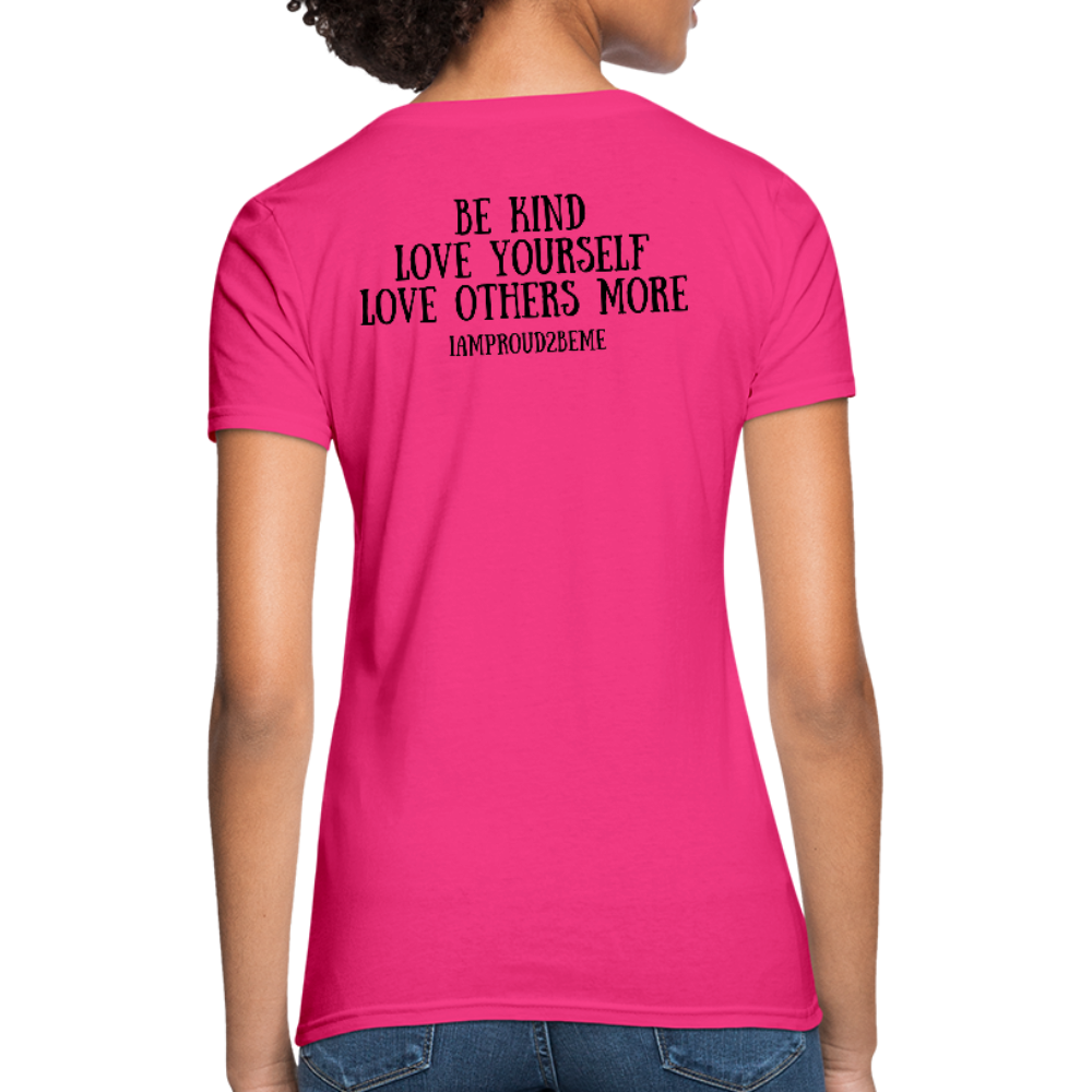 OSTOMATE WARRIOR (Women's T-Shirt) - fuchsia