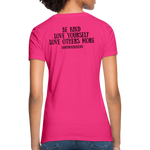 OSTOMATE WARRIOR (Women's T-Shirt) - fuchsia