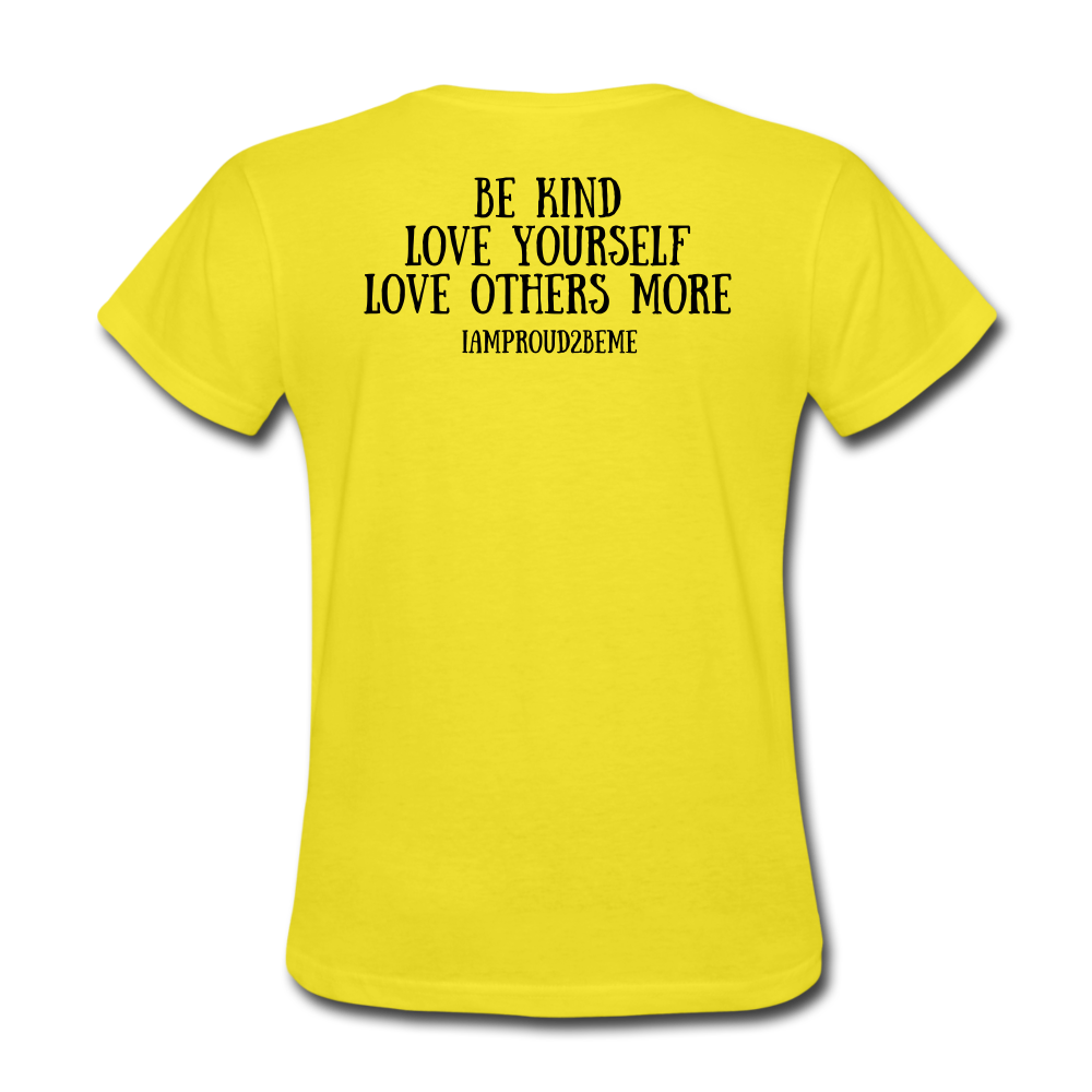 OSTOMATE WARRIOR (Women's T-Shirt) - yellow