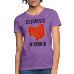 OSTOMATE WARRIOR (Women's T-Shirt) - purple heather