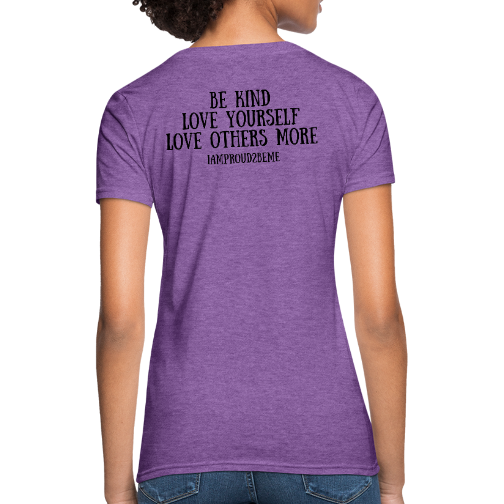 OSTOMATE WARRIOR (Women's T-Shirt) - purple heather