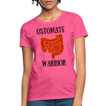 OSTOMATE WARRIOR (Women's T-Shirt) - heather pink