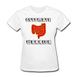 OSTOMATE WARRIOR (Women's T-Shirt) - white